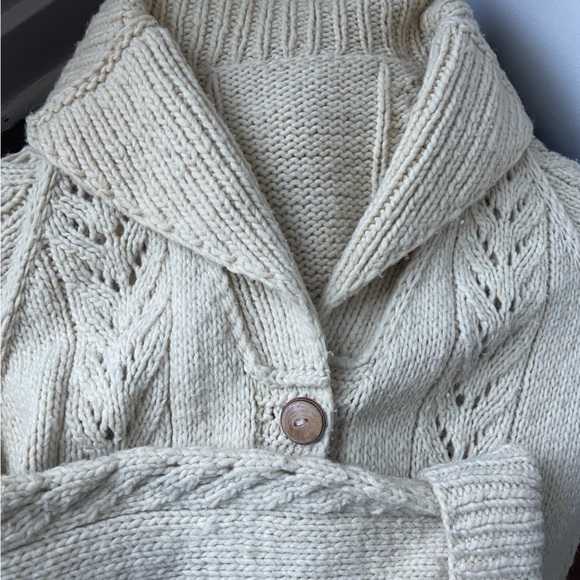 Vintage wool sweater coat Small 🐑 - Picture 3 of 6